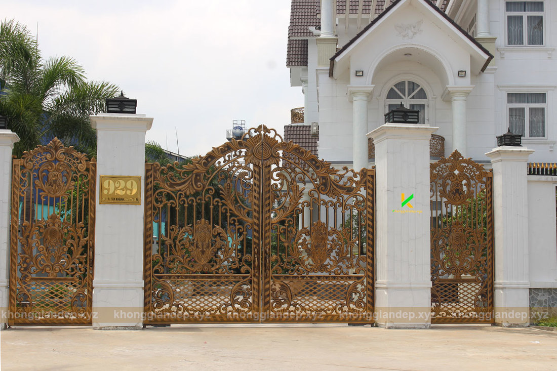 115 Mẫu cổng biệt thự được ưa chuộng nhất 2019